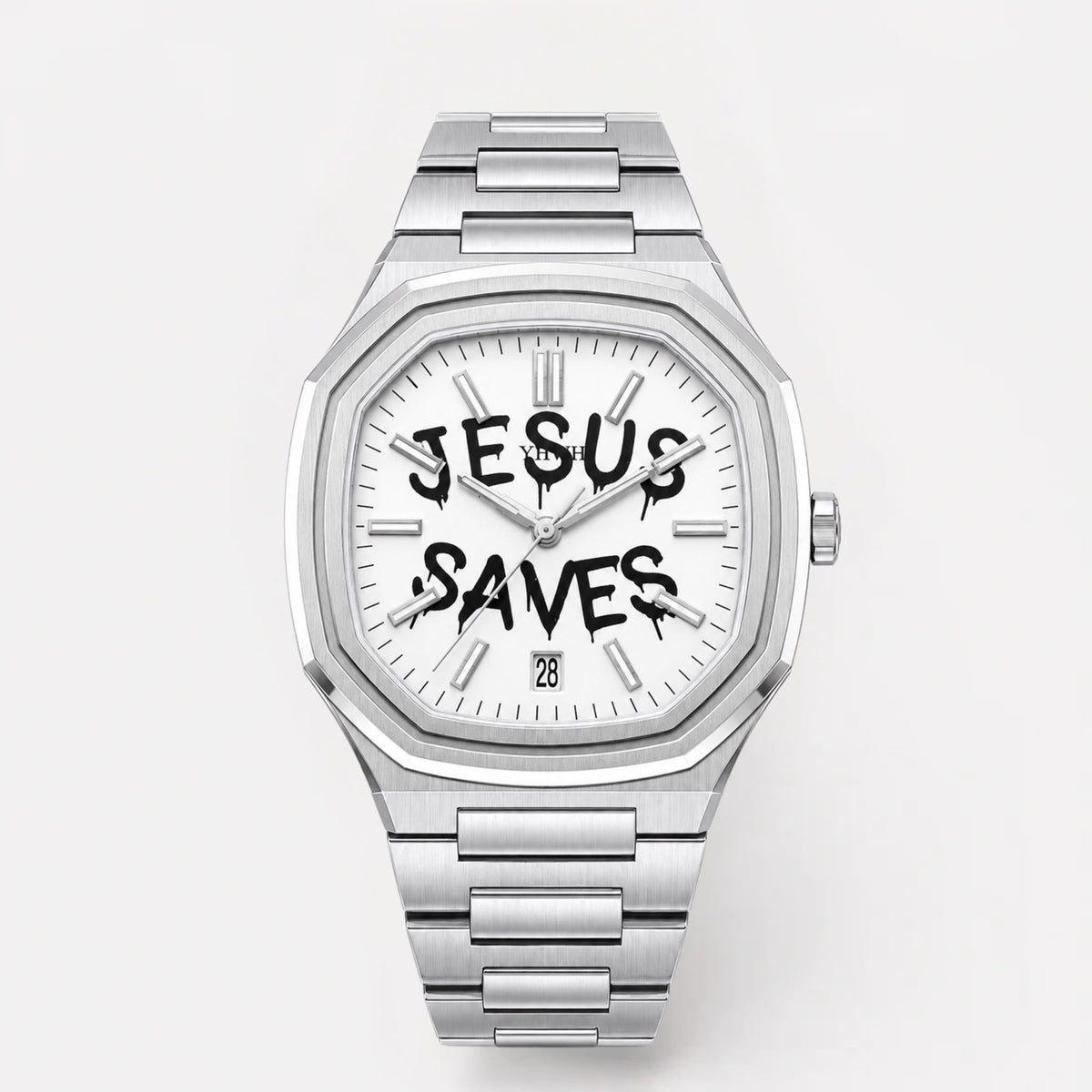 Herrenuhr Jesus rettet - Fidelis