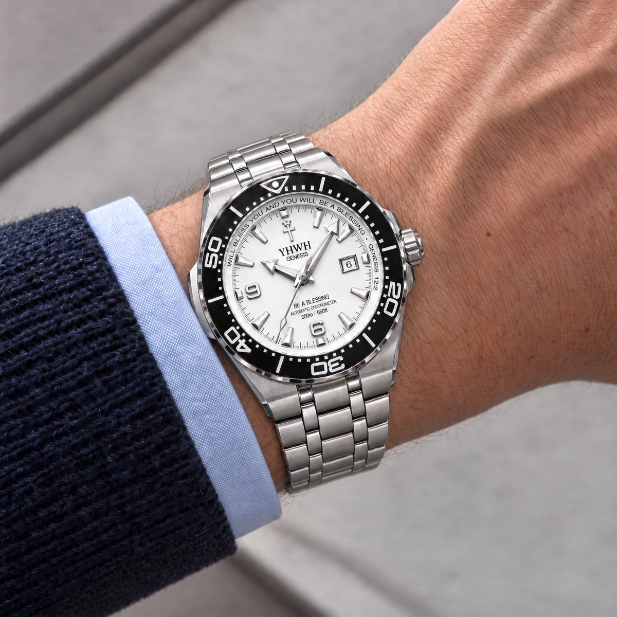 Herrenuhr Sei ein Segen - Automatik - Fidelis