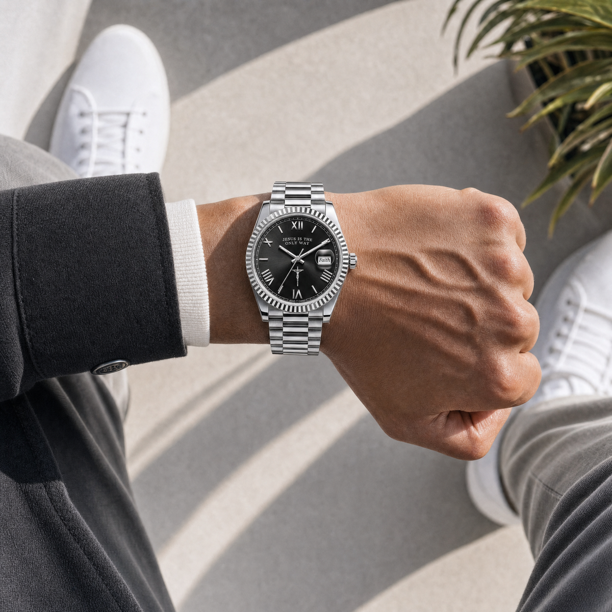 Herrenuhr Der einzige Weg - Fidelis