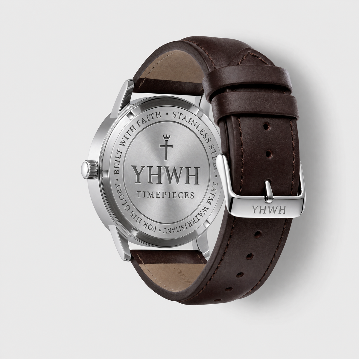 Herrenuhr Johannes 8:12 - Lederarmband - Fidelis