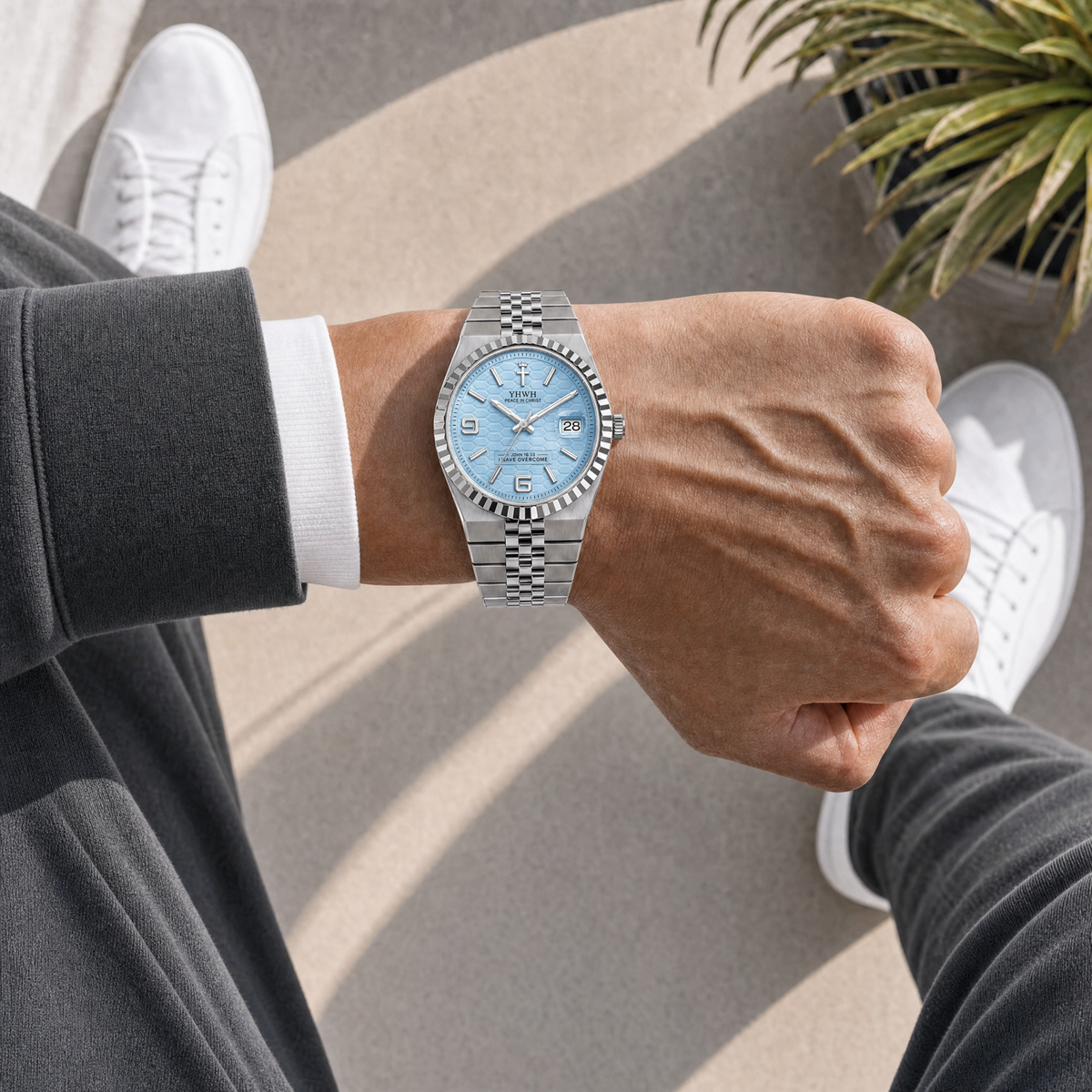 Herrenuhr Ich habe überwunden - Fidelis